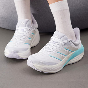 阿迪达斯adidas正品女鞋新款休闲运动鞋缓震回弹网面跑步鞋LC3750