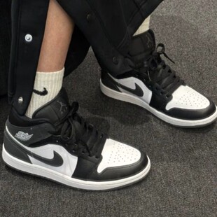 透气百搭潮流休闲鞋 耐克NIKE正品 女鞋 AIRJORDAN1板鞋 001 DQ8423