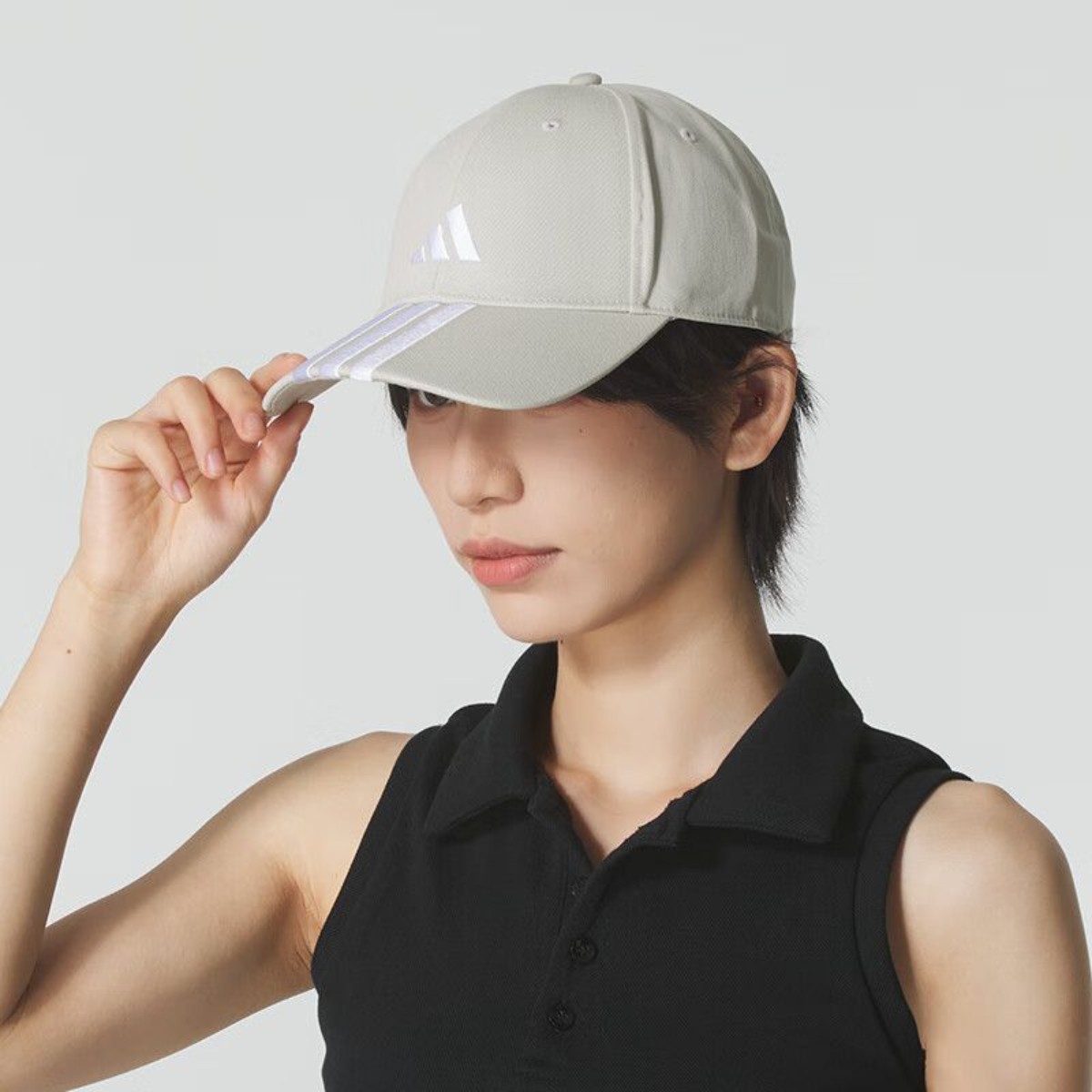 adidas阿迪达斯男女帽时尚简约运动帽遮阳帽户外休闲棒球帽JW6036
