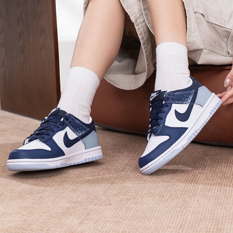 NIKE耐克儿童鞋亲子鞋板鞋黑白熊猫休闲鞋童鞋运动鞋CW1588-100