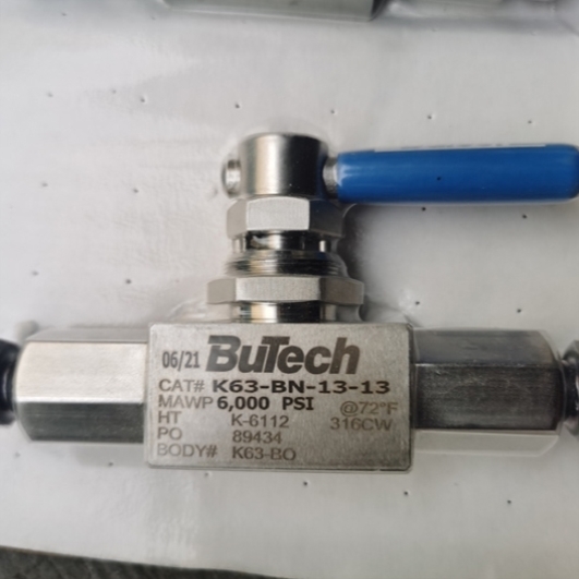 BUTECH布泰科针阀30UV43V截止阀5K1035K106FPBC2