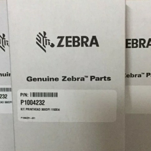 Zebra斑马110XI4 300dpi点条码标签打印头 P1004232