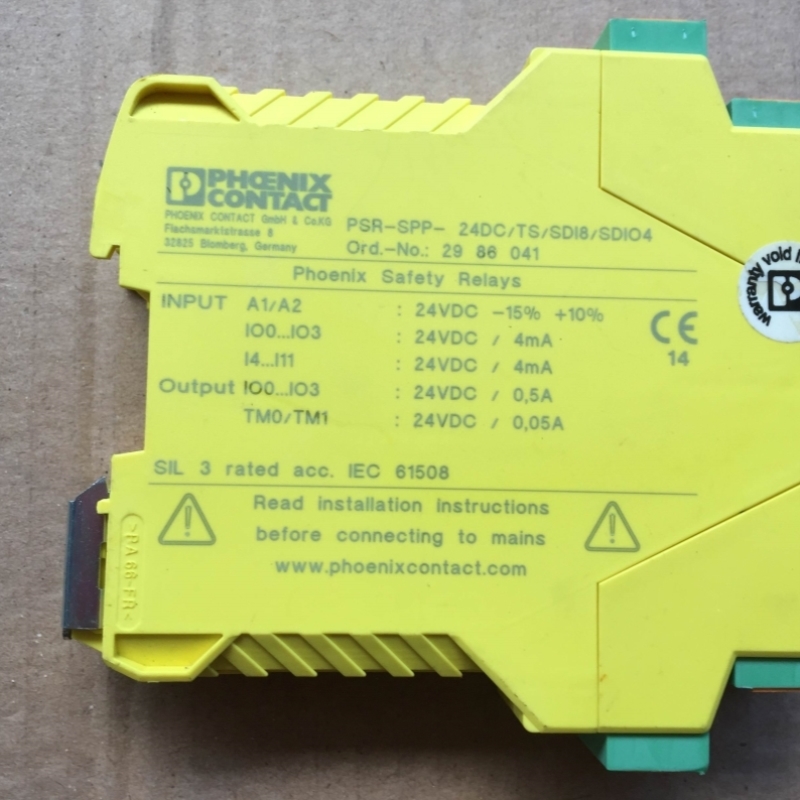 菲尼克斯安全继电器 PSR-TS-SDI8-SDI04 实物图片 议价