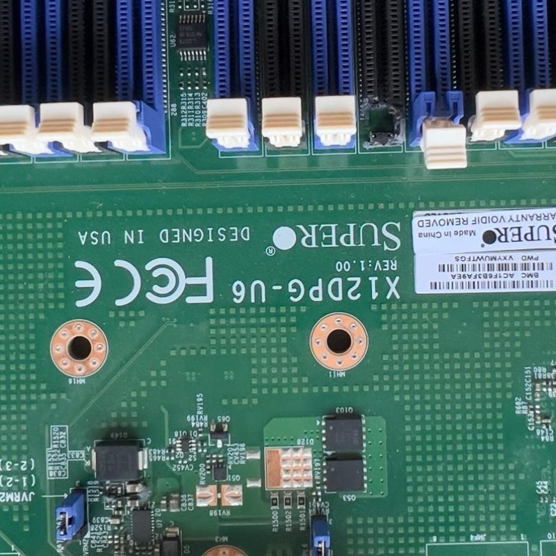 超微X12DPG-U6服务器主板4189针 有飞线变形
