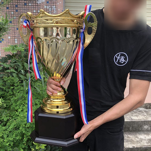 金属大奖杯定制银色奖杯足球奖杯运动奖杯篮球奖杯乒乓球奖杯定制