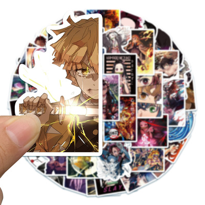 鬼灭之刃无限列车贴纸贴纸防水