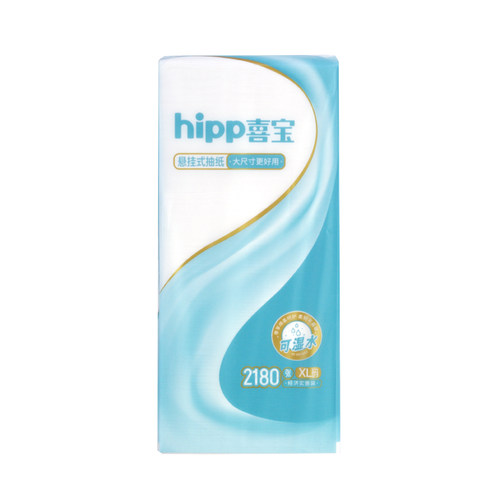 喜宝多功能悬挂可湿水抽纸XL加厚