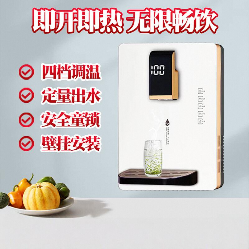 管线机壁挂式家用直饮即热式饮水机可制冷多档调温制冷制热