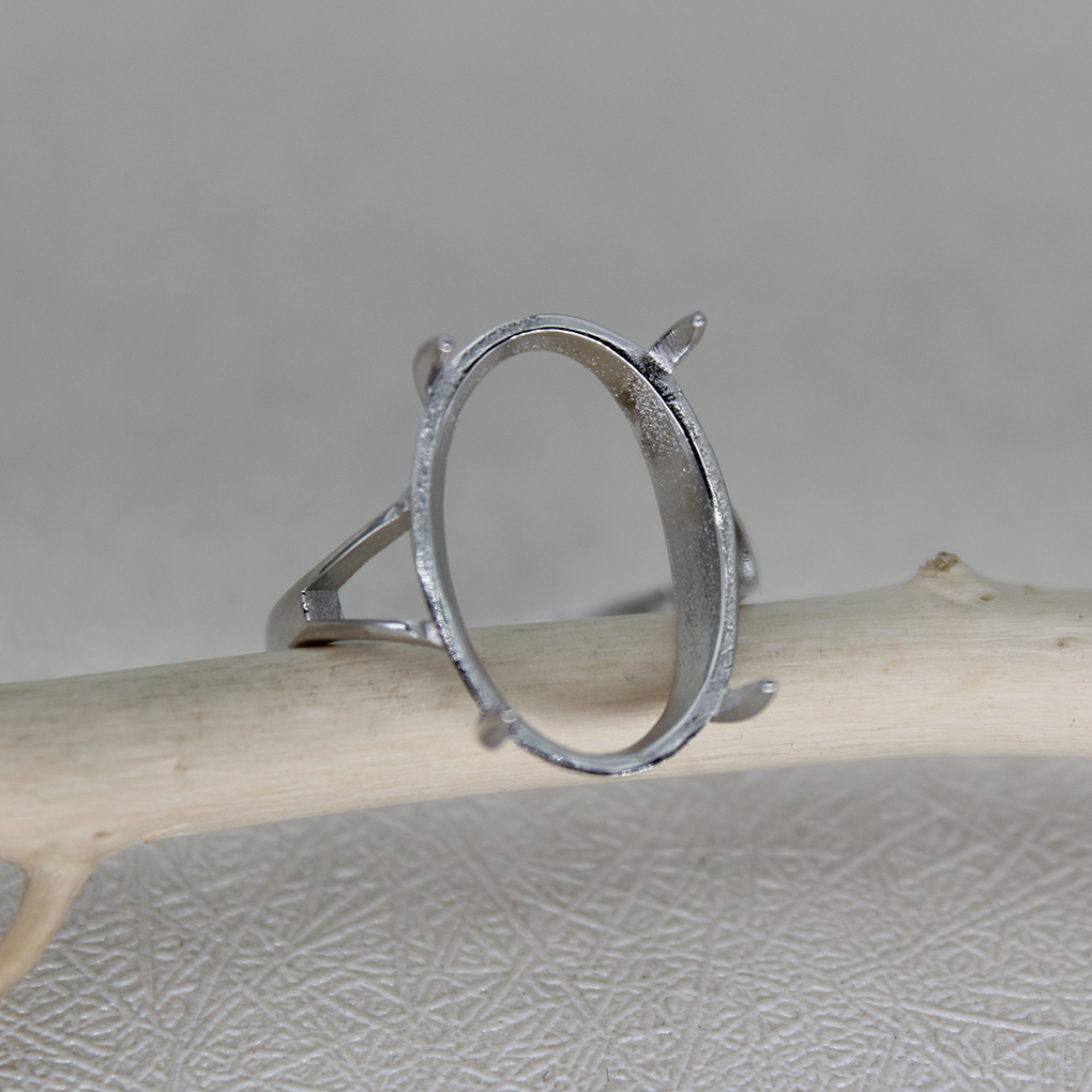 925纯银女戒托戒指托10.5*18.5 11*18 11.5*17.5 12*17戒指空托