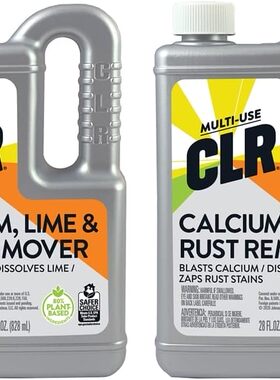 CLR Calcium, Lime & Rust Remover, Biodegradable, 28 Oz *2