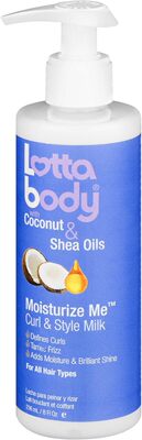 Lotta Body Coconut and Shea Oils Moisturize Me Curl and Styl