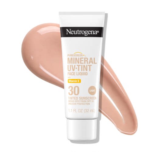 Neutrogena Purescreen+ Mineral Tinted Sunscreen SPF 30 Light