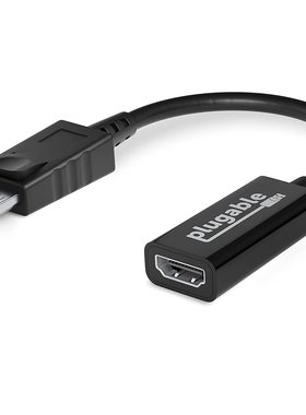 Plugable Active DisplayPort to HDMI 2.0 Adapter (Supports d