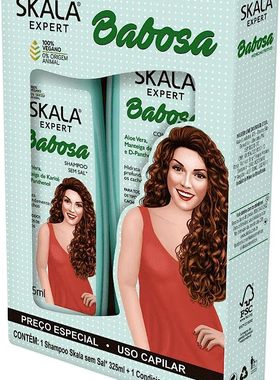 Skala - Linha Expert - Kit Babosa Shampoo e Condicionador (2