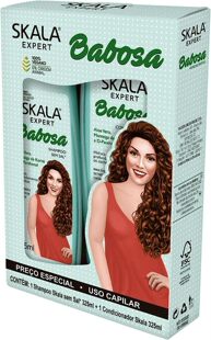 Skala - Linha Expert - Kit Babosa Shampoo e Condicionador (2