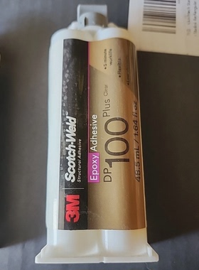 3M Scotch-Weld Epoxy Adhesive DP100 Plus, Clear