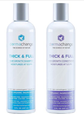 DermaChange Hair Growth Shampoo and Conditioner 8oz