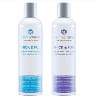 DermaChange Hair Growth Shampoo and Conditioner 8oz