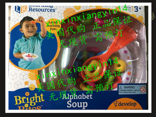 代 Learning Resources Alphabet Soup字母汤
