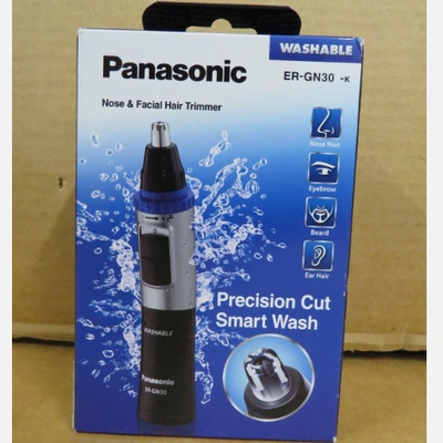 Panasonic ER-GN30-K Nose, Ear n Facial Hair Trimmer Wet/Dry