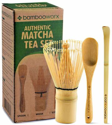 代 BAMBOOWORX Japanese Tea Set, Matcha Whisk (Chasen)