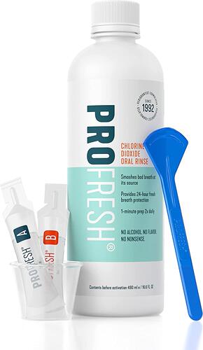 2 Week ProFresh Maintenance Kit, chlorine dioxide Oral Rinse