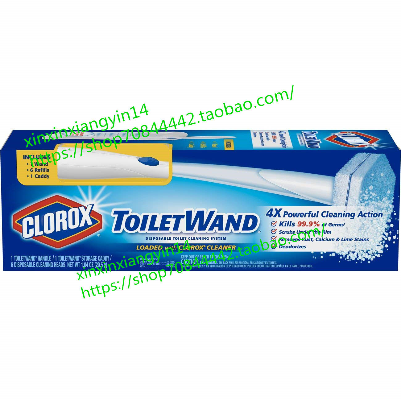 代 Clorox ToiletWand Disposable Toilet Cleaning System