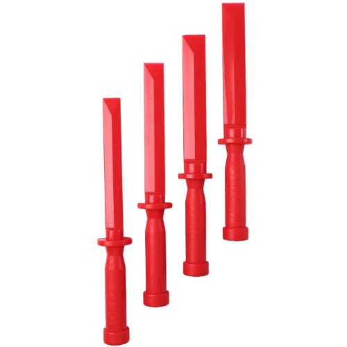 Plastic Razor Blade Scraper - 4-Piece Plastic Scraper Chisel