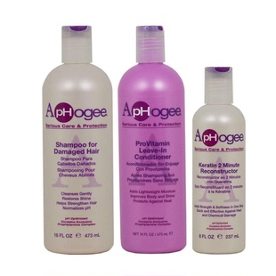 ApHogee Shampoo，Conditioner，Keratin 2 Minute Reconstructor