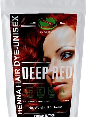 美国 The Henna Guys 1 Pack Auburn Henna Hair & Beard Color