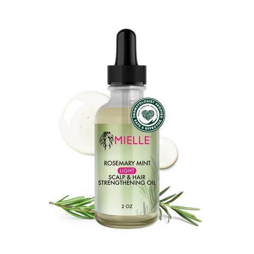 Mielle Organics Rosemary & Mint Light Hair Oil, 2oz