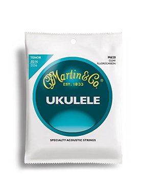 代 Martin M620 Ukulele Strings Fluorocarbon, Tenor