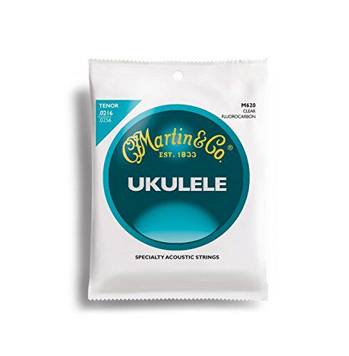 代 Martin M620 Ukulele Strings Fluorocarbon, Tenor