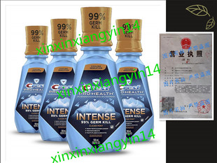 Crest Intense Mint Clean 漱口水4 Health Mouthwash 500ml Pro