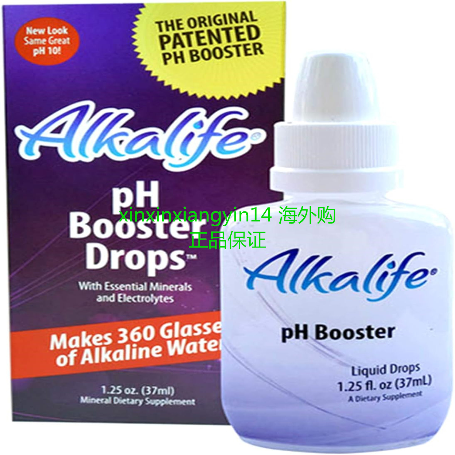 Alkalife pH Booster Drops | The First Patented Alkaline