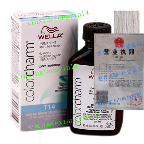 代 Wella Color Charm - Liquid Creme Haircolor - # T-14