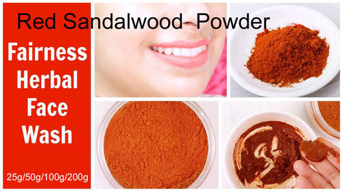 100% Pure & Natural Ayurvedic A Grade Red Sandalwood Powder
