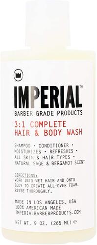 Imperial Barber Grade 3:1 Complete Hair and Body Wash