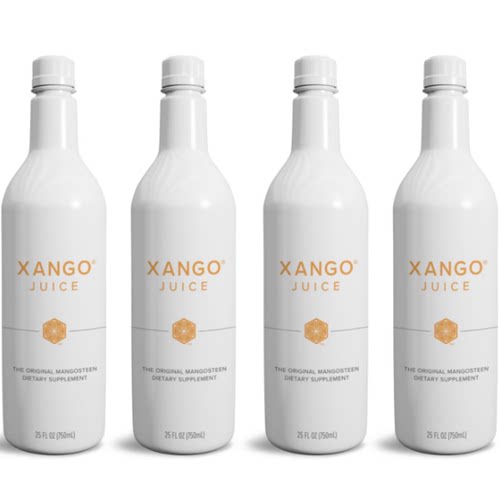 XANGO Mangosteen Juice, 750 ml, 4-Count (1 case)