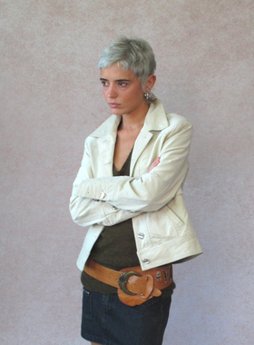 AXIS OF 新品 复古灯芯绒短款猎装夹克女 秋季时尚修身短外套