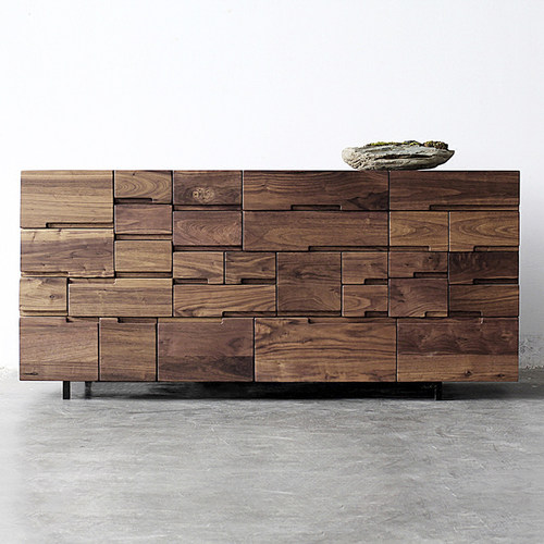 多斗柜电视柜野木1978侘寂简约