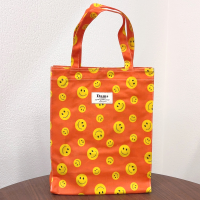 韩国DAMS可爱治愈笑脸手提包