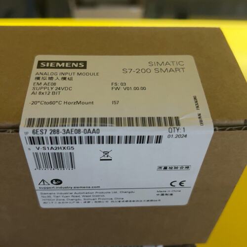 议价#6ES7288-3AE08-0AA0模拟量8输入模块可维修