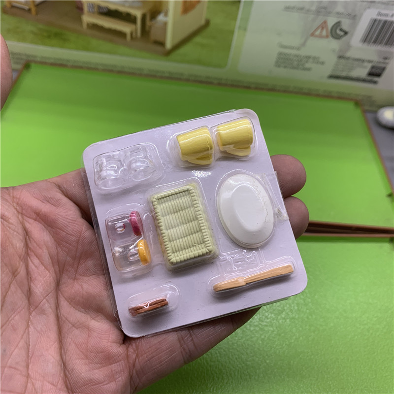 正品过家家玩具森贝儿家族食物