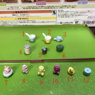 正品全新日本森贝儿家族过家家玩具公仔动物玩偶迷你摆件A20