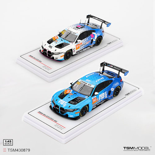 TSM 1:43 宝马M4 GT3 EVO #90 #91 FIST车队AAI 2025树脂汽车模型