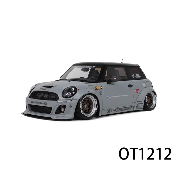 OTTO 1:18 宝马迷你 MINI COOPER R56 2015 LB树脂汽车模型OT1212