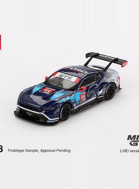MINIGT 1:64 福特野马Ford Mustang GT3 #64 Multimatic车模型898