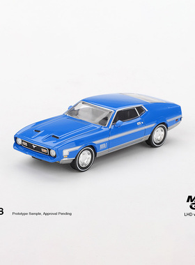 MINIGT 1:64 福特Ford Mustang Mach 1 Grabber合金汽车模型 1138