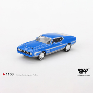 福特Ford Mustang Mach 1138 MINIGT Grabber合金汽车模型